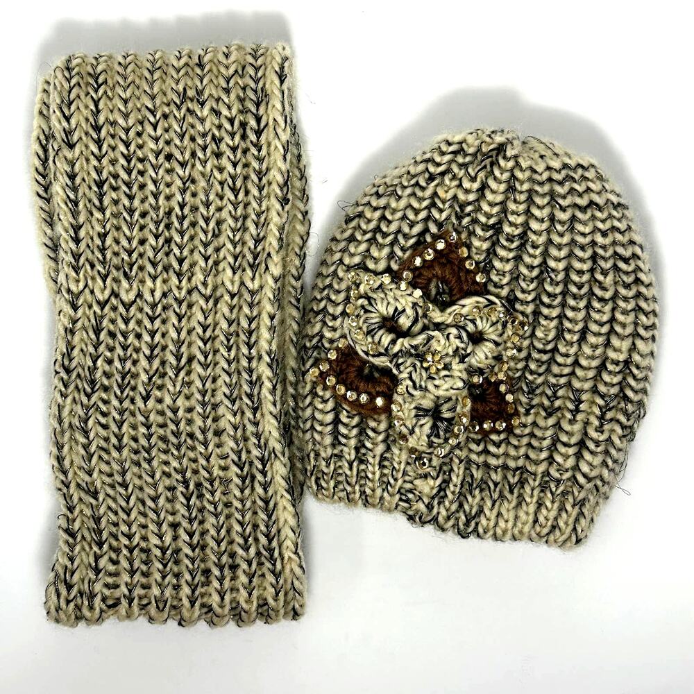 Knit Scarf and Hat Combo - Winter Accessories